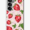 Redbubble Strawberry Botanical Samsung Galaxy Phone Case New