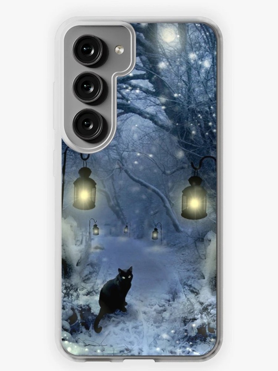 Redbubble Winter Twilight Samsung Galaxy Phone Case Hot