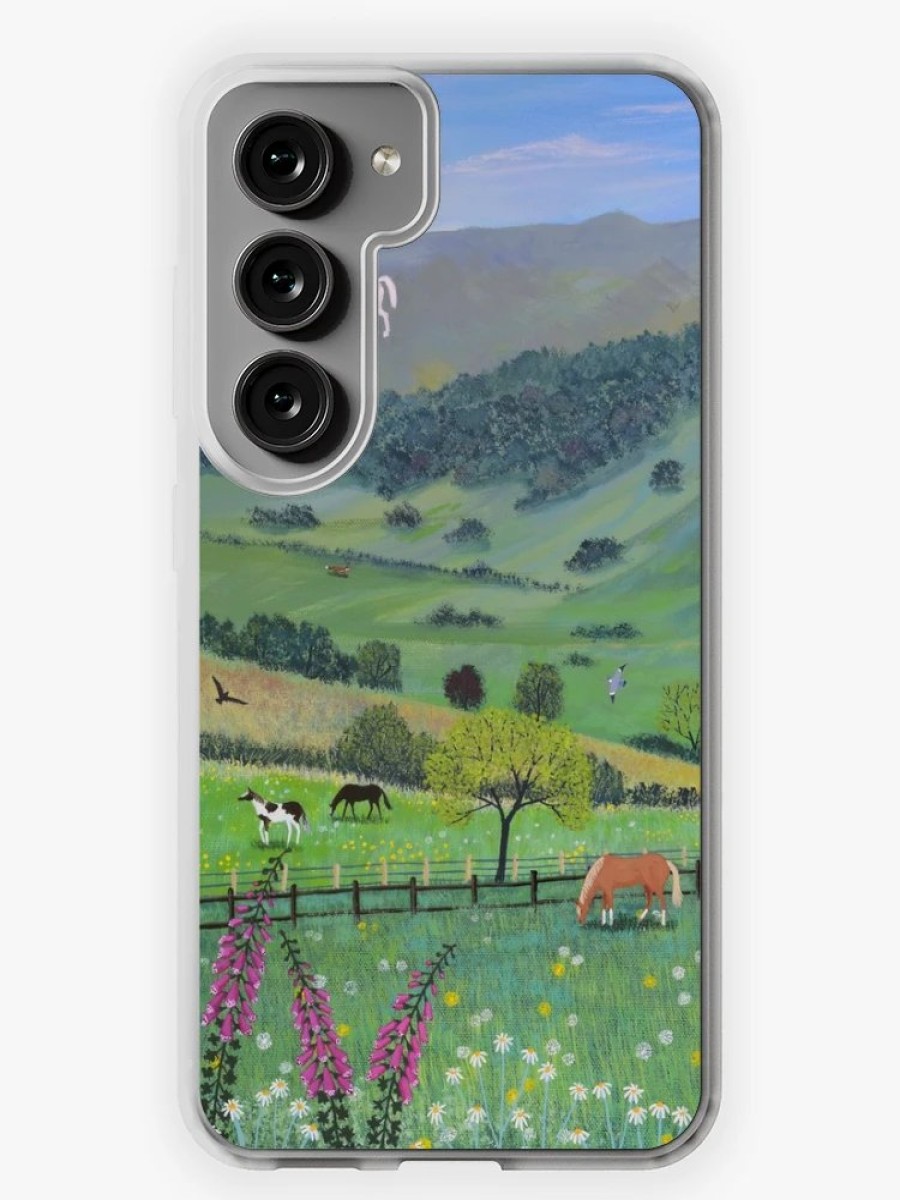 Redbubble Westbury Horse Samsung Galaxy Phone Case Hot