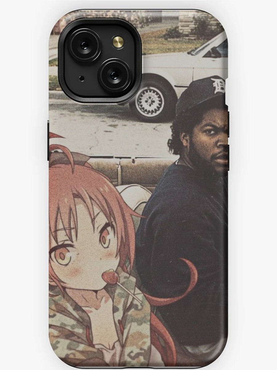 Redbubble Waifuz N The Hood Feat Kyoko Sakura Iphone Case Wholesale