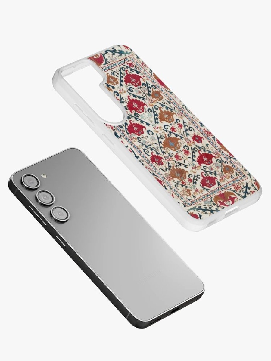 Redbubble Bokhara Nim Suzani Antique Southwest Uzbekistan Embroidery Print Samsung Galaxy Phone Case Best