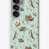 Redbubble Otters In Blue Samsung Galaxy Phone Case New