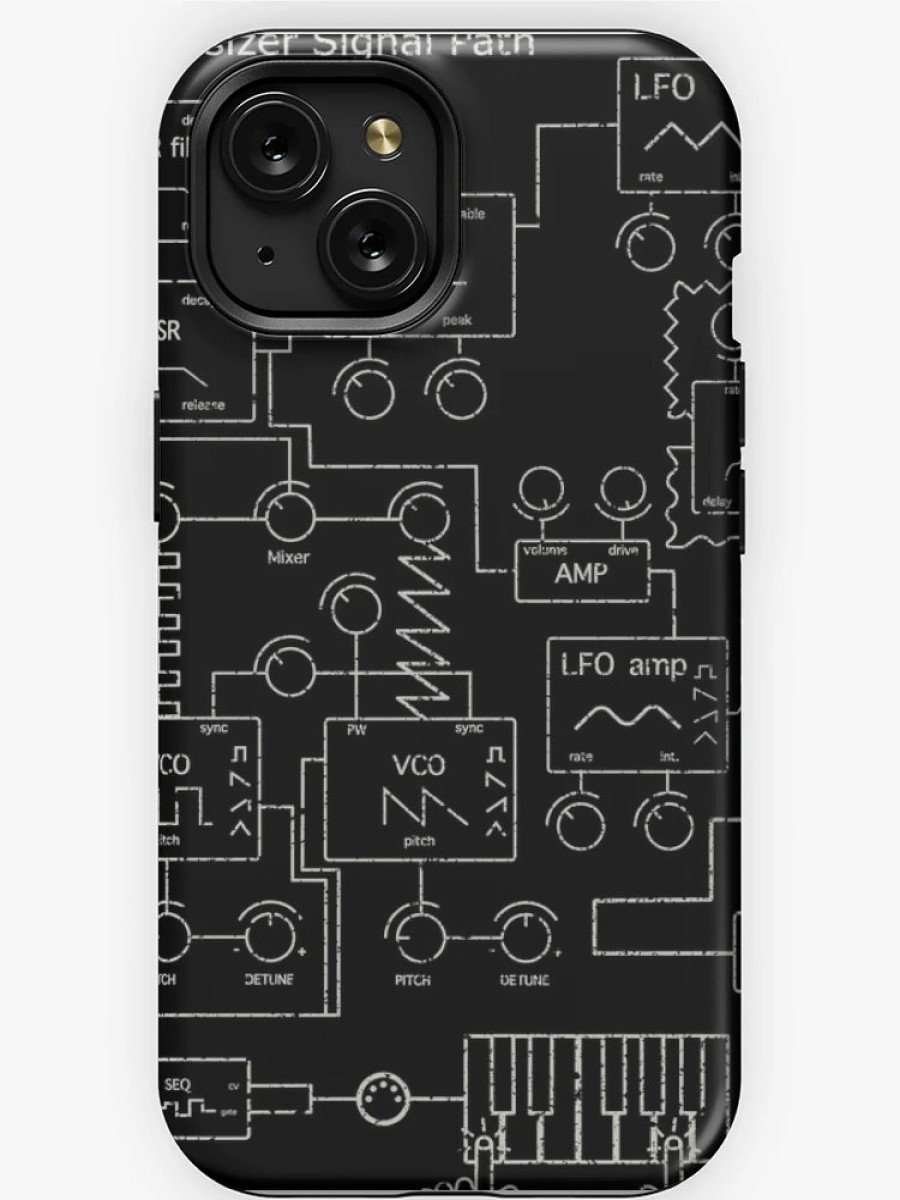 Redbubble Synthesizer Signal Path For Electronic Musician Iphone Case Clearance