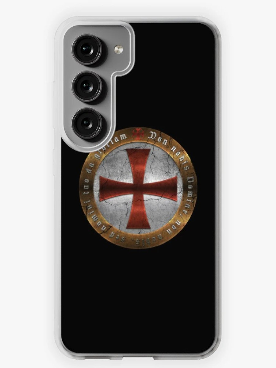 Redbubble Templar Cross V2 Samsung Galaxy Phone Case Hot