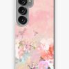 Redbubble Pastel Blush Watercolor Ombre Floral Watercolor Samsung Galaxy Phone Case Hot