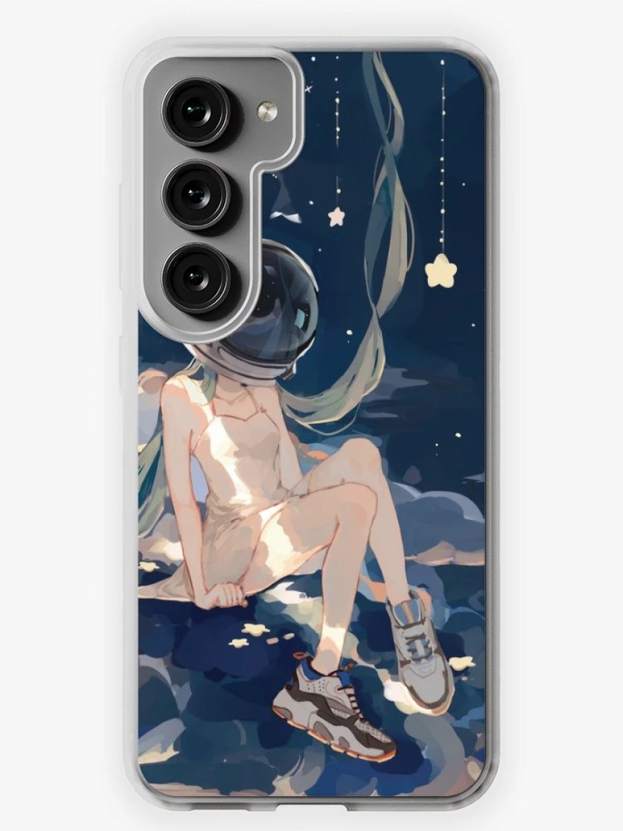 Redbubble Astronaut Miku Samsung Galaxy Phone Case New