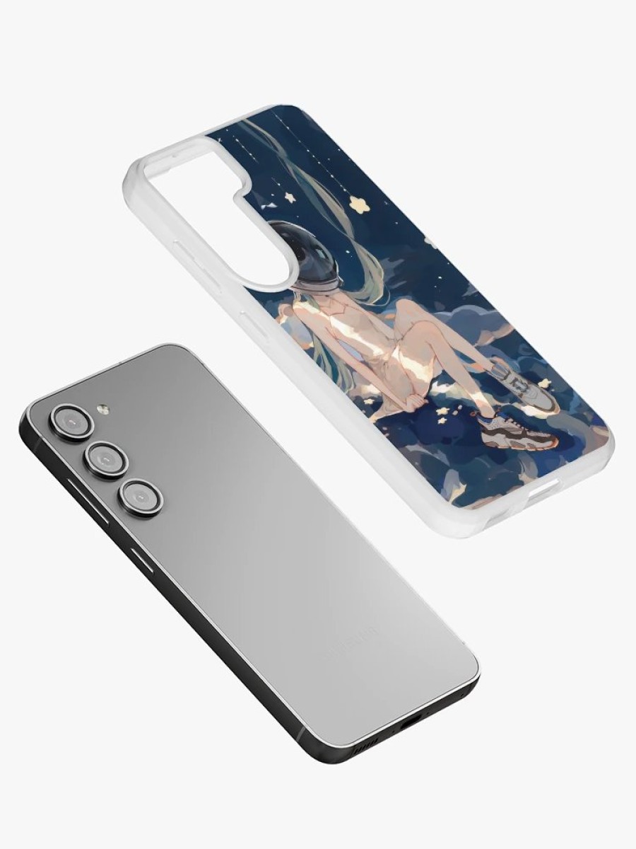 Redbubble Astronaut Miku Samsung Galaxy Phone Case New