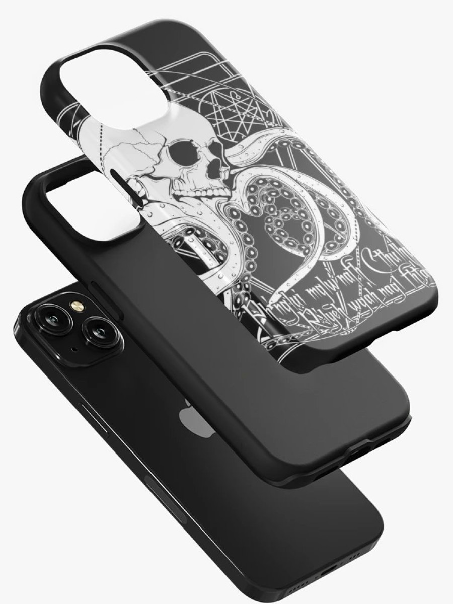 Redbubble In His House At R'Lyeh Dead Cthulhu Waits Dreaming. Iphone Case Hot