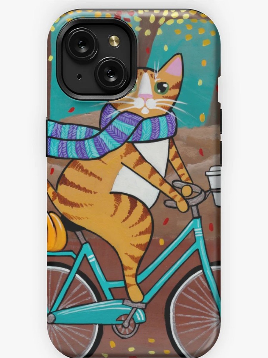 Redbubble Autumn Bicycle Ride Iphone Case Wholesale