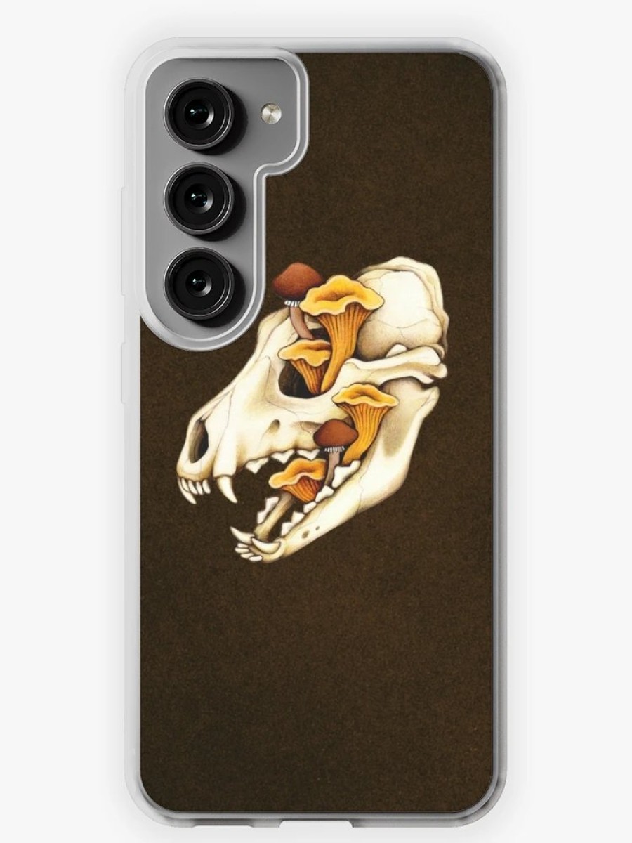 Redbubble Vulture Culture Canine Skull Samsung Galaxy Phone Case Wholesale