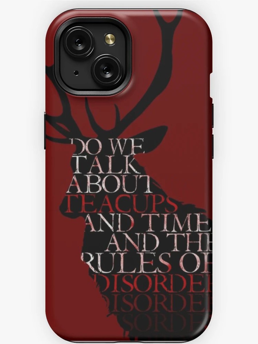 Redbubble Teacups, Time, And The Rules Of Disorder Iphone Case Online