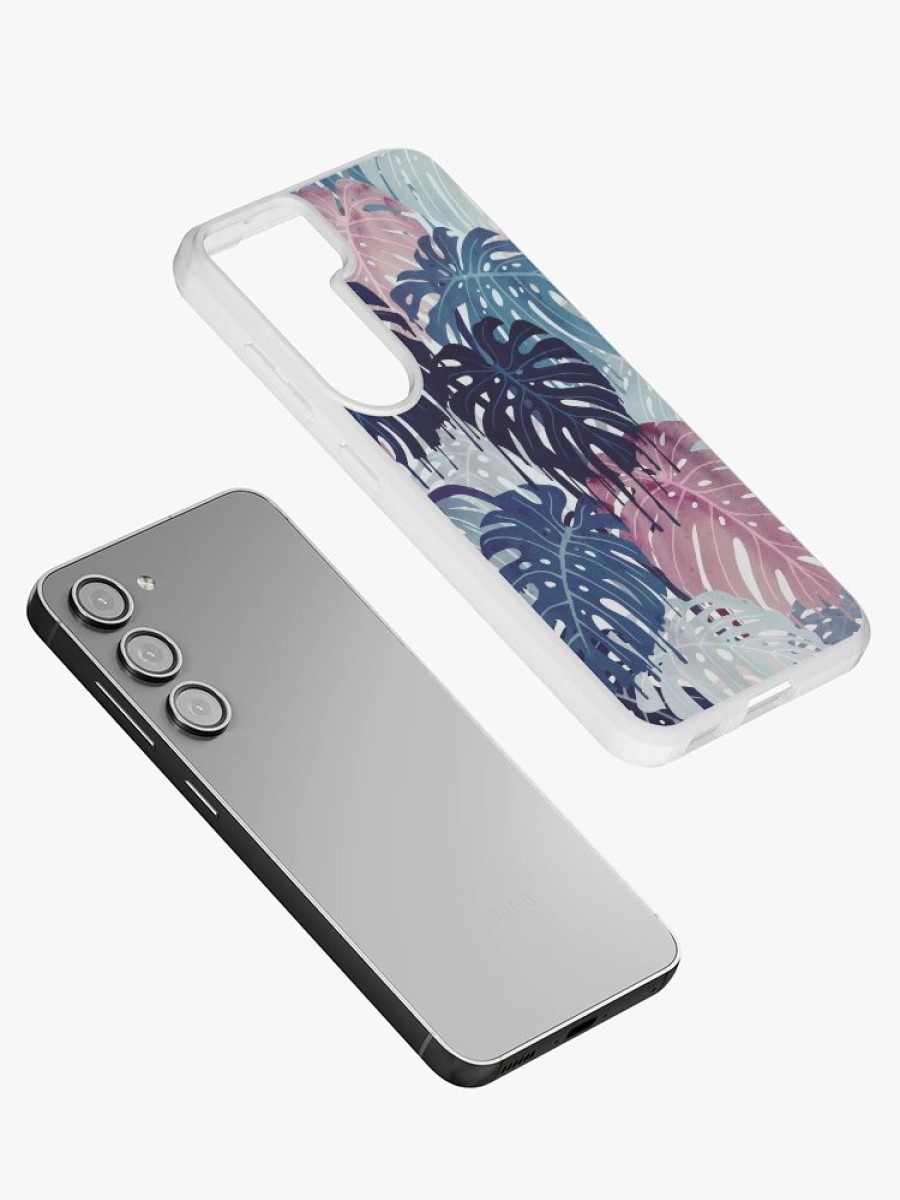 Redbubble Monstera Melt Samsung Galaxy Phone Case Hot