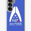 Redbubble Mass Effect - Alliance Special Forces N7 Samsung Galaxy Phone Case Hot