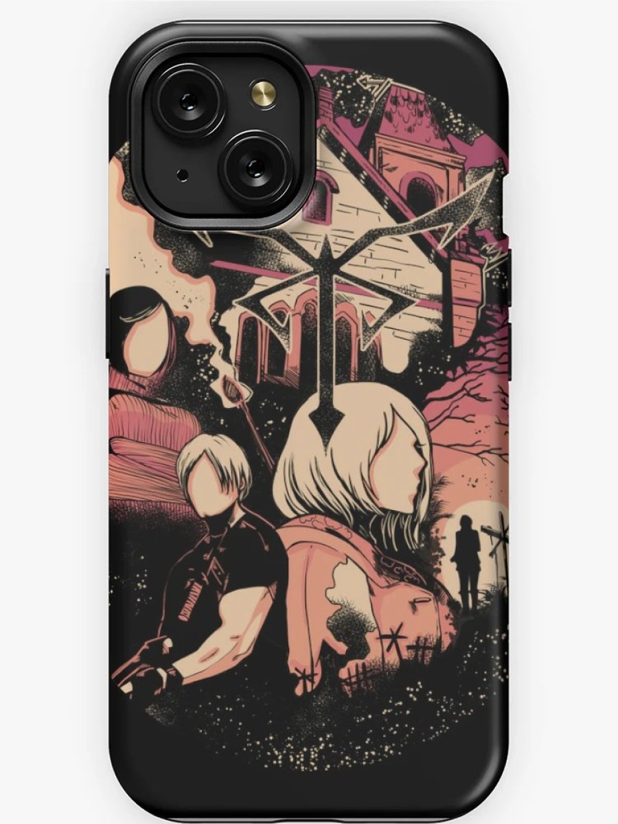 Redbubble Resident Evil 4 - Red - Iphone Case New