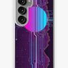 Redbubble Circuits Of The Sun - Vaporwave Samsung Galaxy Phone Case Clearance