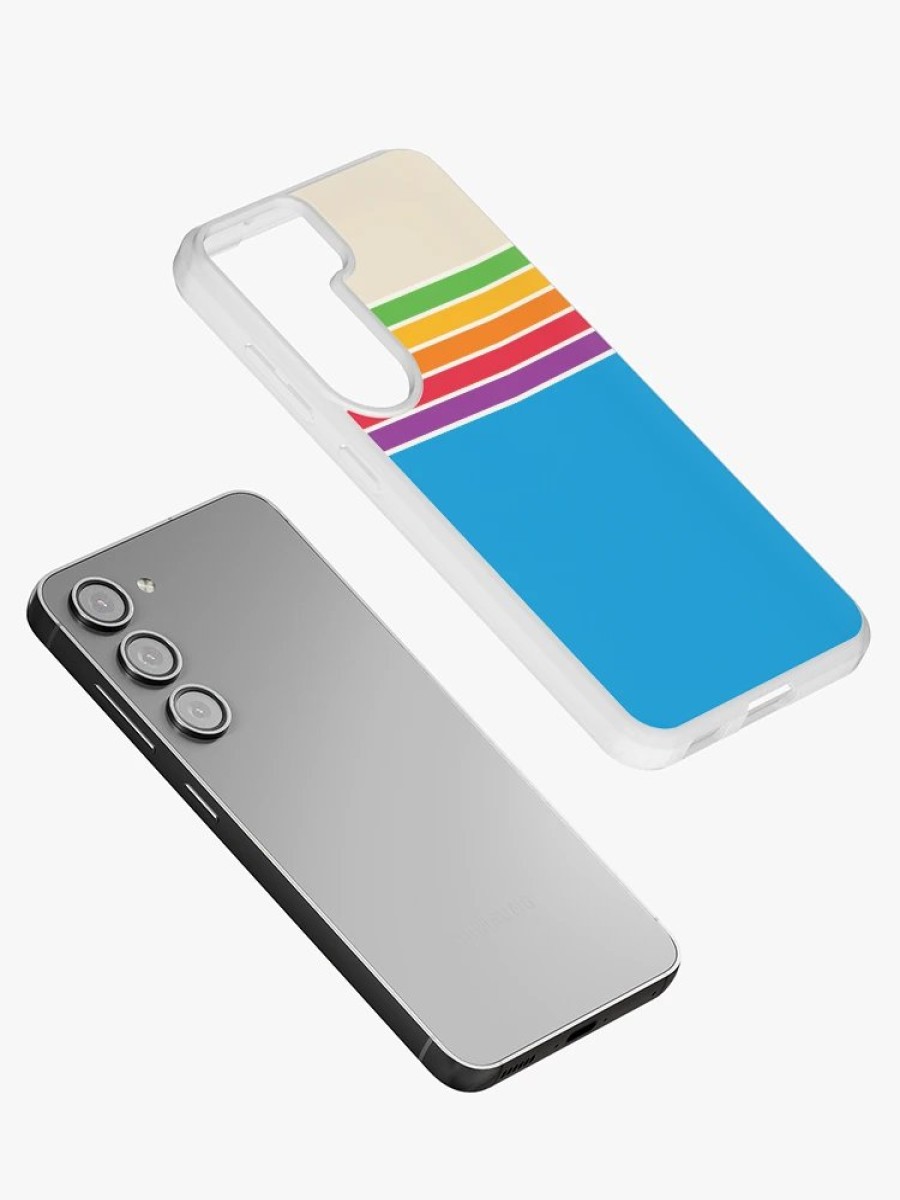 Redbubble 70S Vibrant Color Stripes Samsung Galaxy Phone Case Clearance