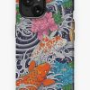 Redbubble Koi Fish And Floral Pattern Iphone Case Hot