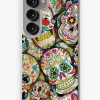 Redbubble Sugar Skull Collage Samsung Galaxy Phone Case Wholesale