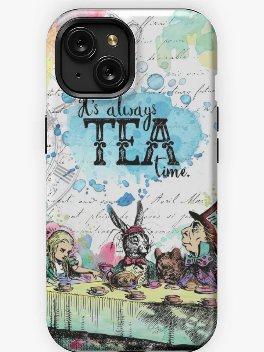 Redbubble Alice In Wonderland - Tea Time Iphone Case New