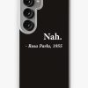 Redbubble Nah Rosa Parks Quote Samsung Galaxy Phone Case Clearance