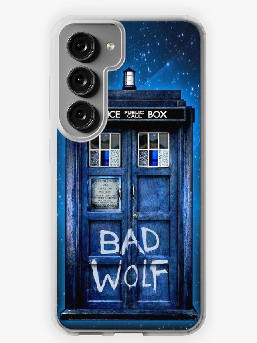 Redbubble Bad Wolf Samsung Galaxy Phone Case Hot