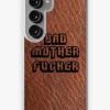 Redbubble Bad Motherfucker Leather - Pulp Fiction Samsung Galaxy Phone Case Wholesale