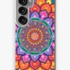 Redbubble Lotus Rainbow Mandala Samsung Galaxy Phone Case Hot