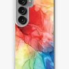 Redbubble Rainbow Good Vibes Abstract Painting Samsung Galaxy Phone Case Best