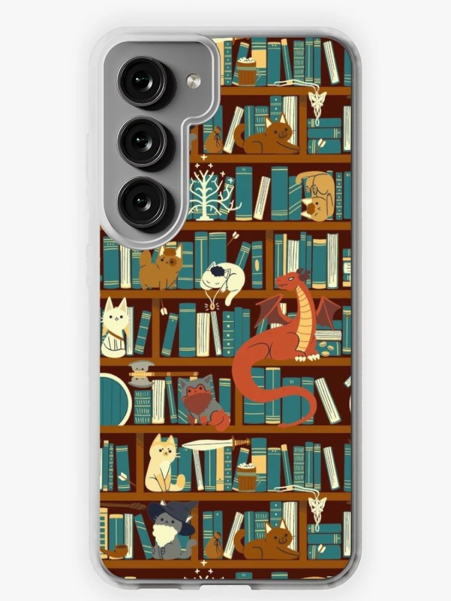 Redbubble Library Of The Ring Samsung Galaxy Phone Case Wholesale