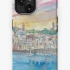 Redbubble St Peter Port Guernsey Harbour Scene Iphone Case Hot