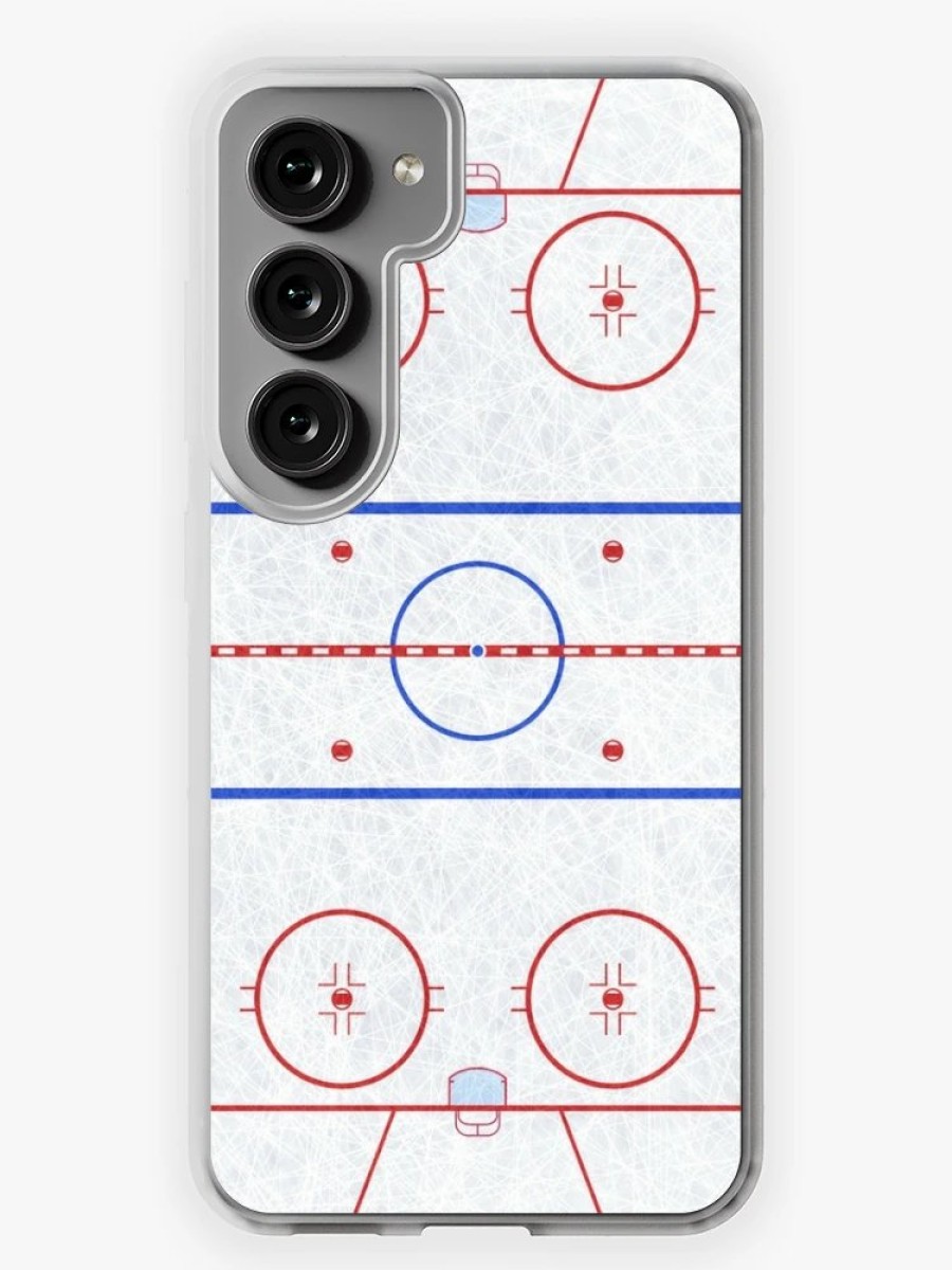 Redbubble Ice Hockey Rink Samsung Galaxy Phone Case Clearance