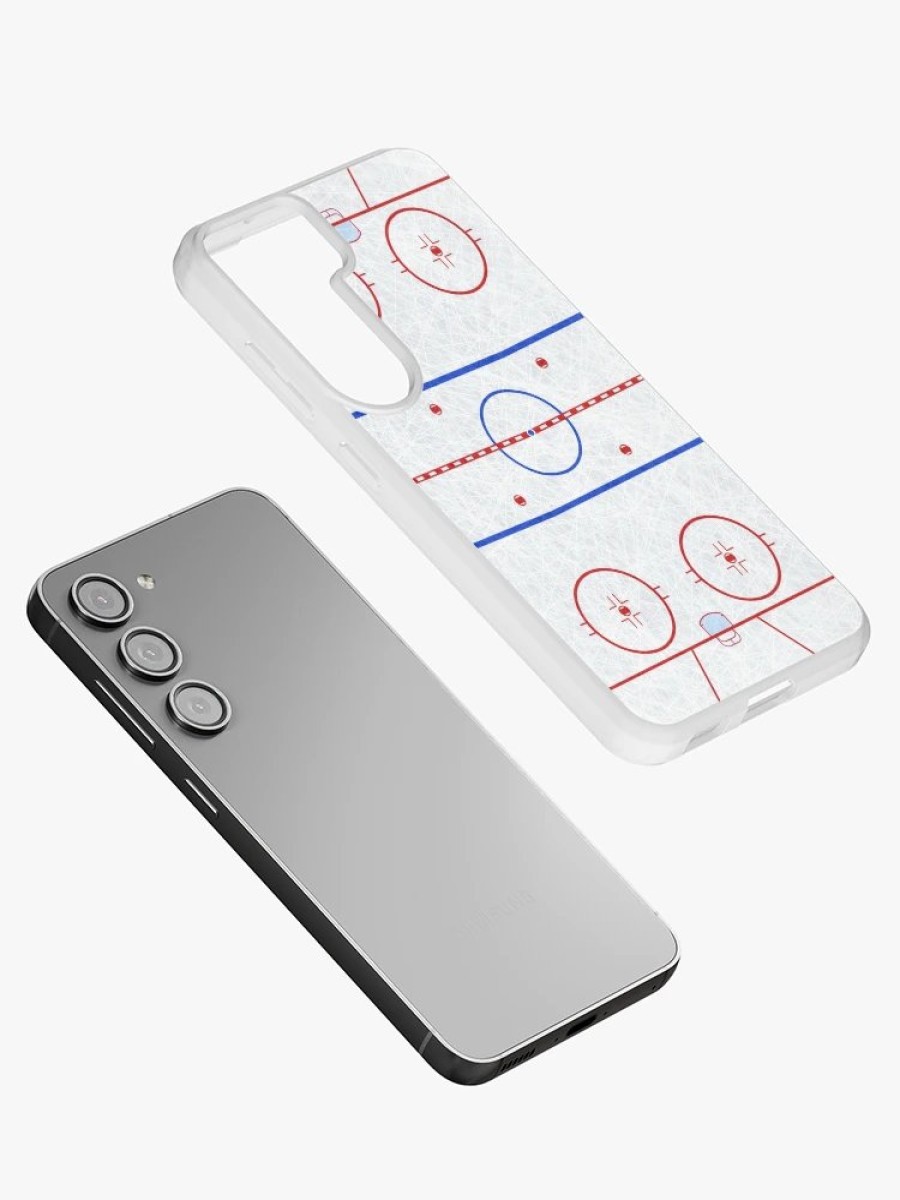 Redbubble Ice Hockey Rink Samsung Galaxy Phone Case Clearance