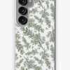 Redbubble Western Hemlock Botanical Art Seamless Pattern Design Samsung Galaxy Phone Case New