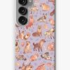 Redbubble Hyenas In Lavender Samsung Galaxy Phone Case Hot