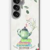 Redbubble Books & Tea Watercolor Samsung Galaxy Phone Case Best