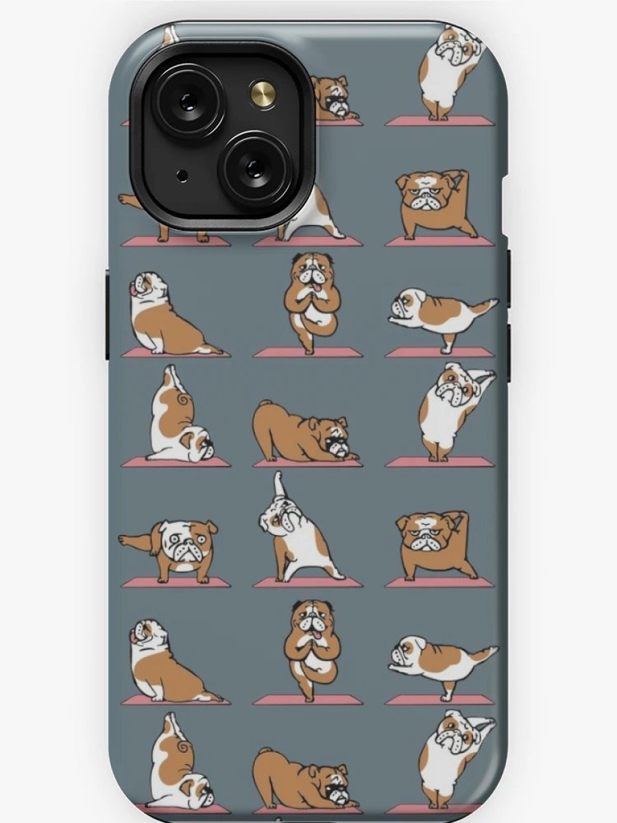 Redbubble English Bulldog Yoga Iphone Case Online