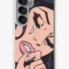 Redbubble Black Hair Crying Comic Girl Samsung Galaxy Phone Case Best