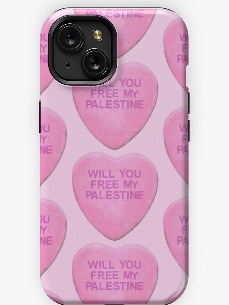 Redbubble Will You Free My Palestine? Iphone Case Wholesale