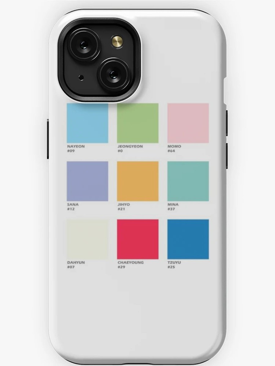 Redbubble Twice Pantone Cards Iphone Case New