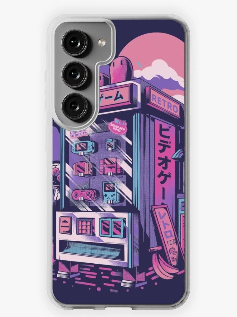 Redbubble Retro Gaming Machine Samsung Galaxy Phone Case Hot