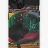 Redbubble Black Cat And Dragon Iphone Case New