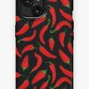 Redbubble Red Chilli Pepper Pattern On Black Iphone Case Online