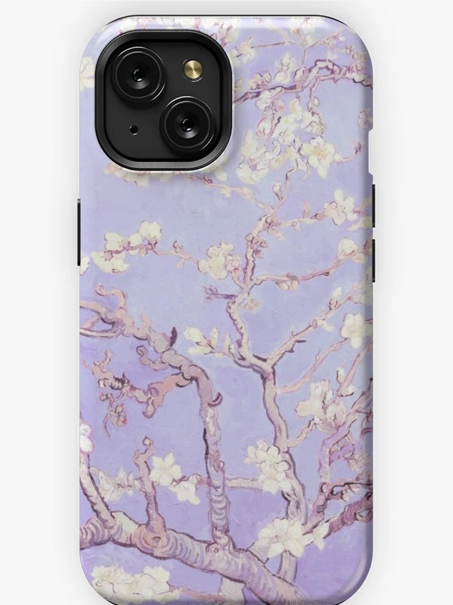 Redbubble Vincent Van Gogh Almond Blossoms Lavender Iphone Case Online